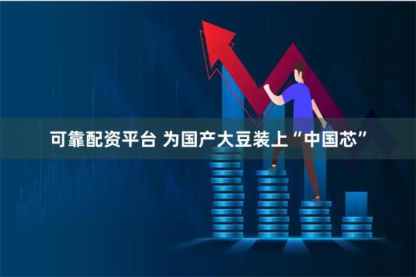 可靠配资平台 为国产大豆装上“中国芯”